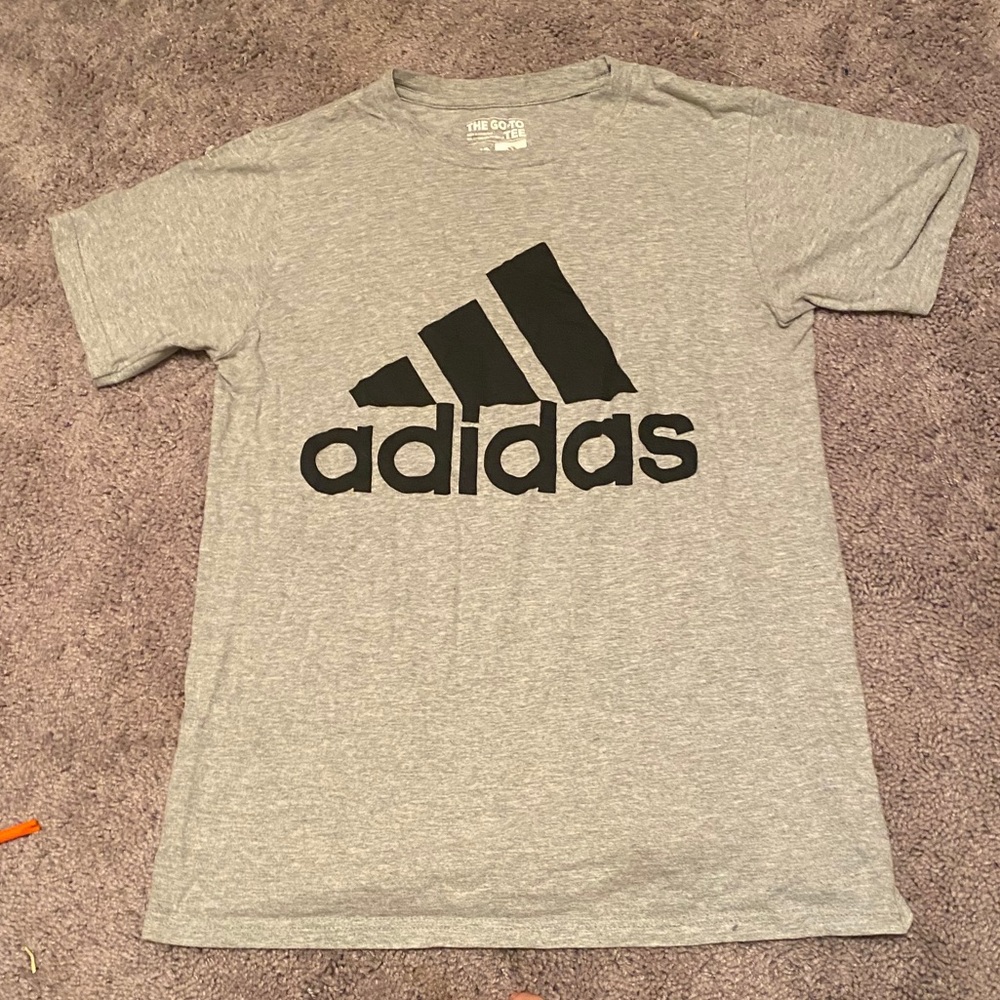 Men’s Grey adidas shirt